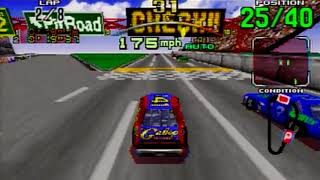 Daytona USA: Beginner Course (Sega Saturn) - Arcade Mode