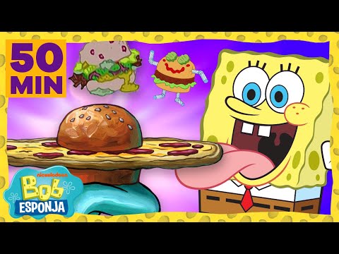 Capa de Bob Esponja - Melhores criações com Hambúrgueres de Siri!