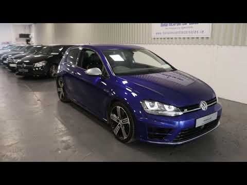 2016 VW GOLF R BLUE