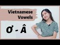 VIETNAMESE VOWELS: Ơ - Â | Pronunciation | Go Vietnamese