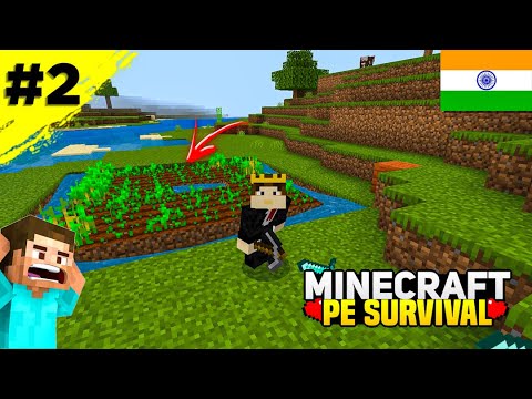 🔥 Insane Op Farm 🤩 | Minecraft PE Hindi Ep-2 | 1.20
