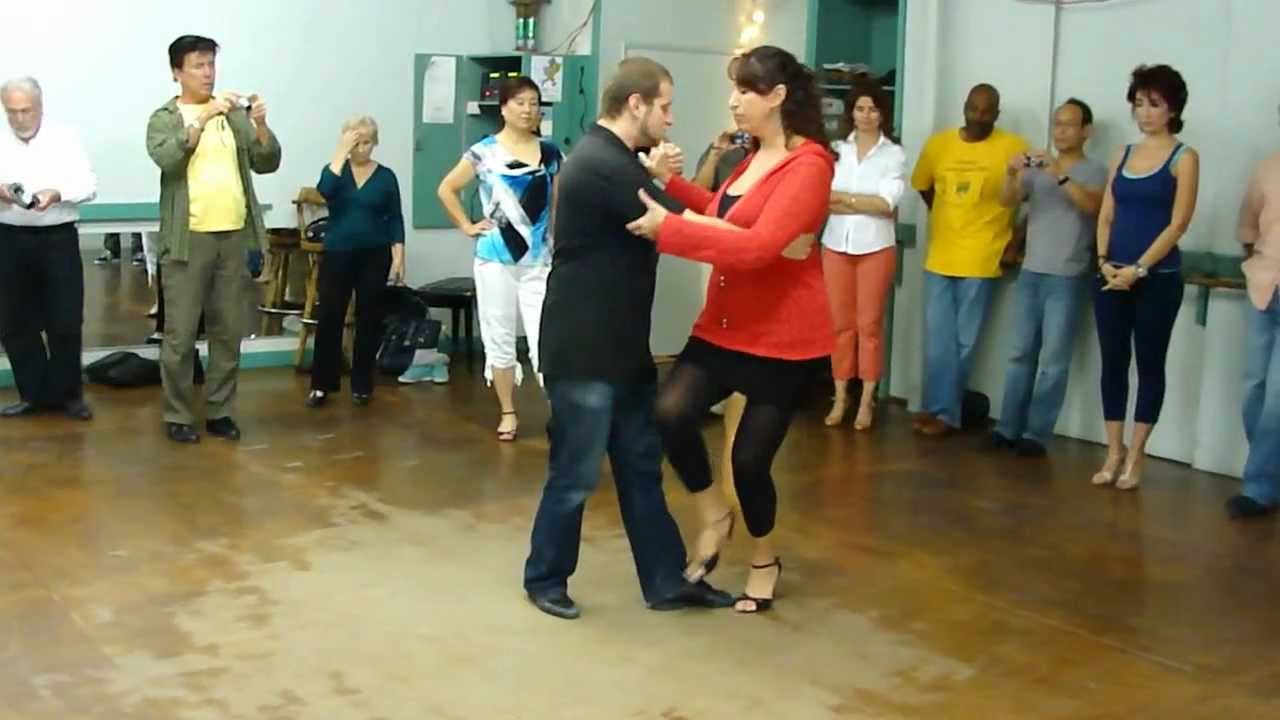 Argentine Tango "Ganchos" Workshop with Ilona Glinarsky and Vladimir Estrin, 2012