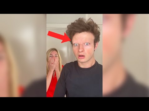 SHAVING OFF MY EYEBROWS PRANK GONE WRONG 😳 #shorts