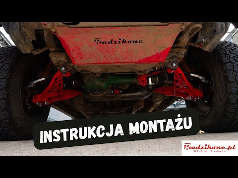 Radzikone 4" Lift + Toe-in Installation Instructions