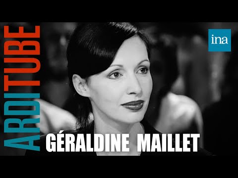 Géraldine Maillet talks about TV presenters on Thierry Ardisson's show | INA Arditube
