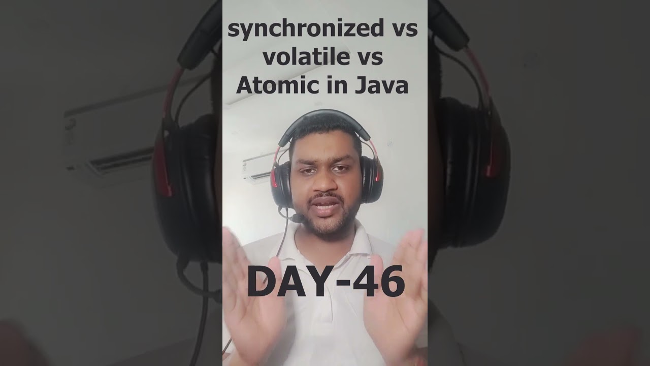 Difference between synchronized, volatile and atomic in Java? #javaprogramming #java #shorts