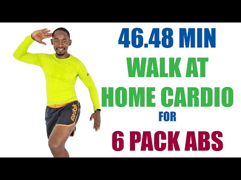 45 Minute Intense Running Workout at Home for Slimming 400 Calories