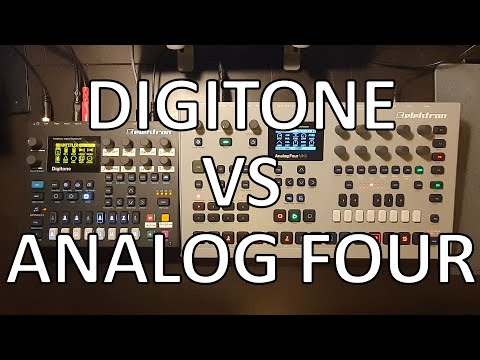 Elektron Digitone vs Analog Four: Comparing Features and Workflow