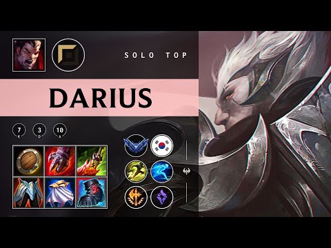 Darius Top vs Ryze - KR Diamond Patch 25.24