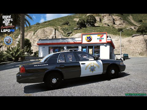 GTA V - LSPDFR 0.4.9🚔 - LA Revo - CHP - Highway Patrol - Hot Pursuit of Nissan Altima - 4K