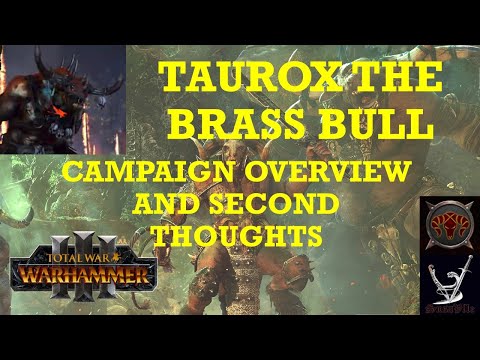Total War: Warhammer 3 Immortal Empires Taurox - Beastmen campaign overview, guide