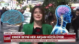 ARAŞTIRMYA GÖRE ERKEKLERİN BEYNİ AKŞAM 20.00'DE KÜÇÜLMEYE BAŞLIYOR