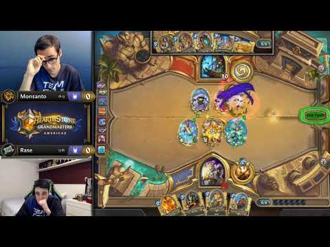 Monsanto vs Rase - Hearthstone Grandmasters Americas S2 2019 - Week 6