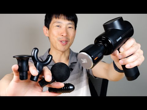 RENPHO Foldable Massage Gun with Extension Handle for Back, Fathers Day Dad Gift, 0-90° Adjustable Angle, FSA Eligible, Handheld Percussion Deep Tissue Massager with 9mm Amplitude for Pain Relief HSA video review thumbnail