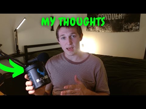 Review of Bucked Up Pre Workout Blue Raz