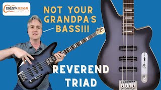 Video thumbnail for The Reverend Triad Jazz Bass! (Review) by Bass Gear Magazine