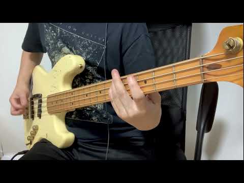 [BPM=134] 30 minutes of endurance down picking practice for bass guitar