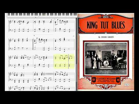 King Tut Blues by Eddie Green (1923, Blues piano)