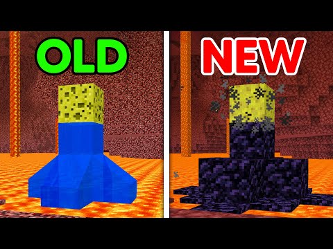 Testing OLD Minecraft vs NEW Minecraft