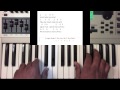 Take Over - Tye Tribbett (feat. Lowell Pye) Piano ...