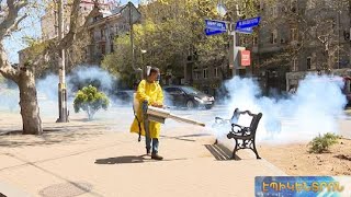 «Գ.Ծառուկյան» հիմնադրամն ախտահանել է Երևանի կենտրոնական փողոցները