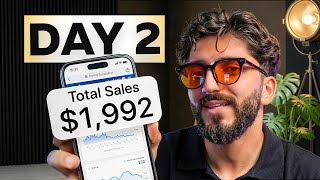 Building a $100k/month E-com Brand Live - (Day 2)