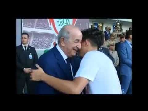 مراسيم تسليم الميداليات نهائي كأس الجزائر CRB 1 0 ESS فوز شباب بلوزداد