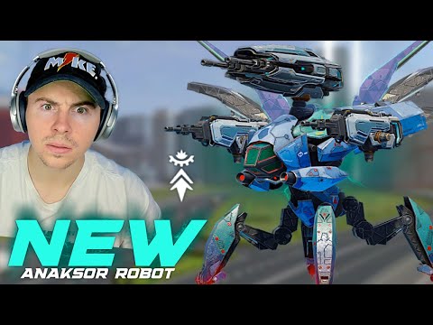 NEW Anaksor Spider Robot Is Here... Flying 'Sirocco Field' Ability | War Robots