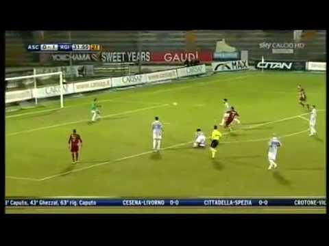 Ascoli 0-3 Reggina 19-3-2013 Highlights & Goals HD