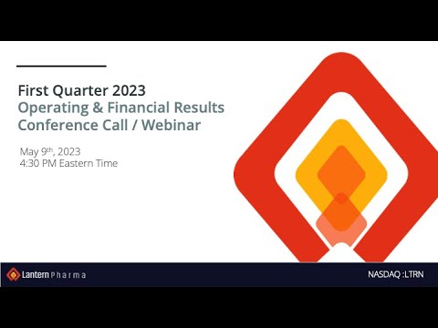 Lantern Pharma (NASDAQ: LTRN) | Q1/2023 Operating & Financial Results Conference Call