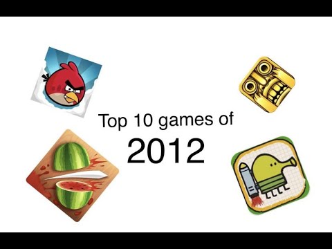 Top 10 mobile games of 2012