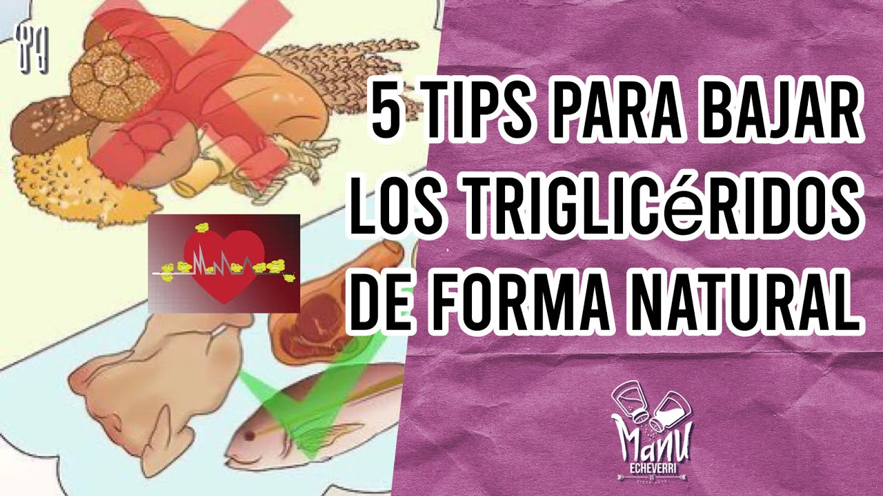 🤯 5 TIPS PARA BAJAR LOS TRIGLICERIDOS | TRIGLICERIDOS ALTOS Y LA DIETA KETO | Manu Echeverri
