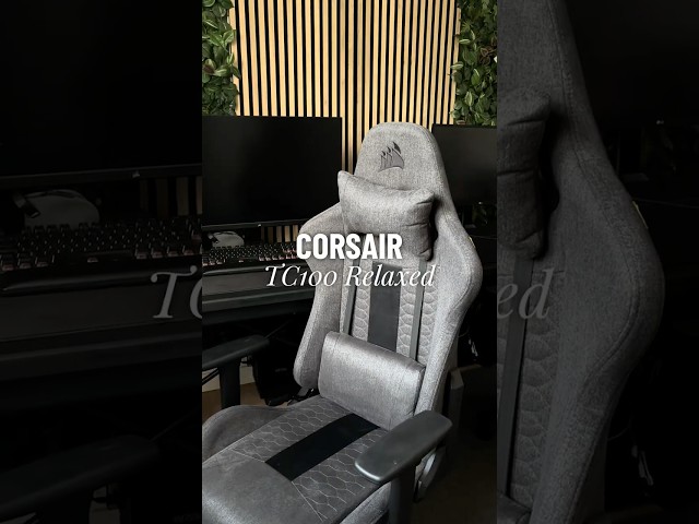 Vídeo relacionado con Corsair TC100 Relaxed Silla para Juegos - Gris y Negro