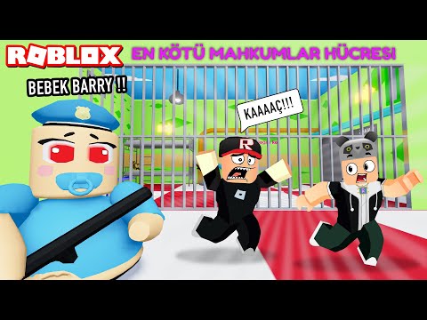 Bebek Barry Hapishanesinden Kaçtık!! Roblox BABY BARRY'S PRISON RUN! (Obby)