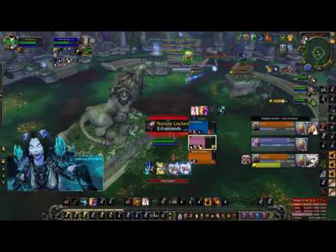 WoW Legion 7.1.5 Arena 3v3 - RSham Balance Ret VS Rdruid Balance Afflic - 1900cr Pogchamp druid swap