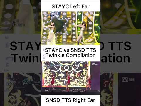 SNSD TTS Twinkle Compilation (Imperfect) | Stayc vs SNSD TTS