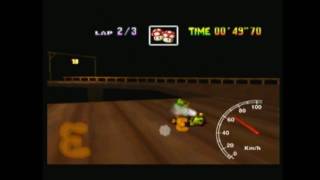 MK64 - Former World Record on Banshee Boardwalk - 2'04"39* (NTSC: 1'43"45*) by Daniel Burbank