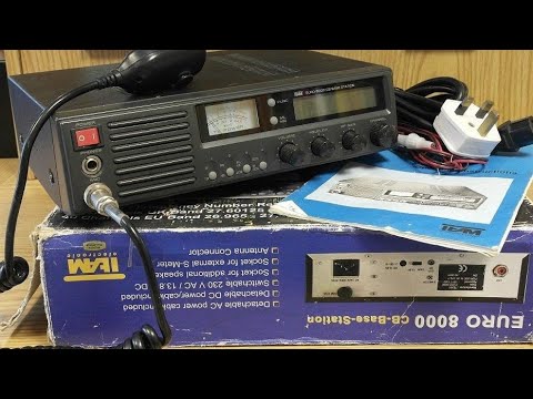 Team Euro 8000 CB radio base station 80 channel FM