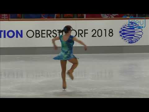 Gail TUDOR. Oberstdorf 2018. Bronze Ladies III B - Free Skating. 13 place
