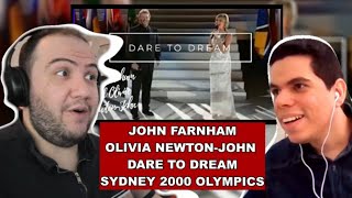 John Farnham and Olivia Newton-John - Dare to Dream | Sydney 2000 Olympics Opening Ceremony REACTION