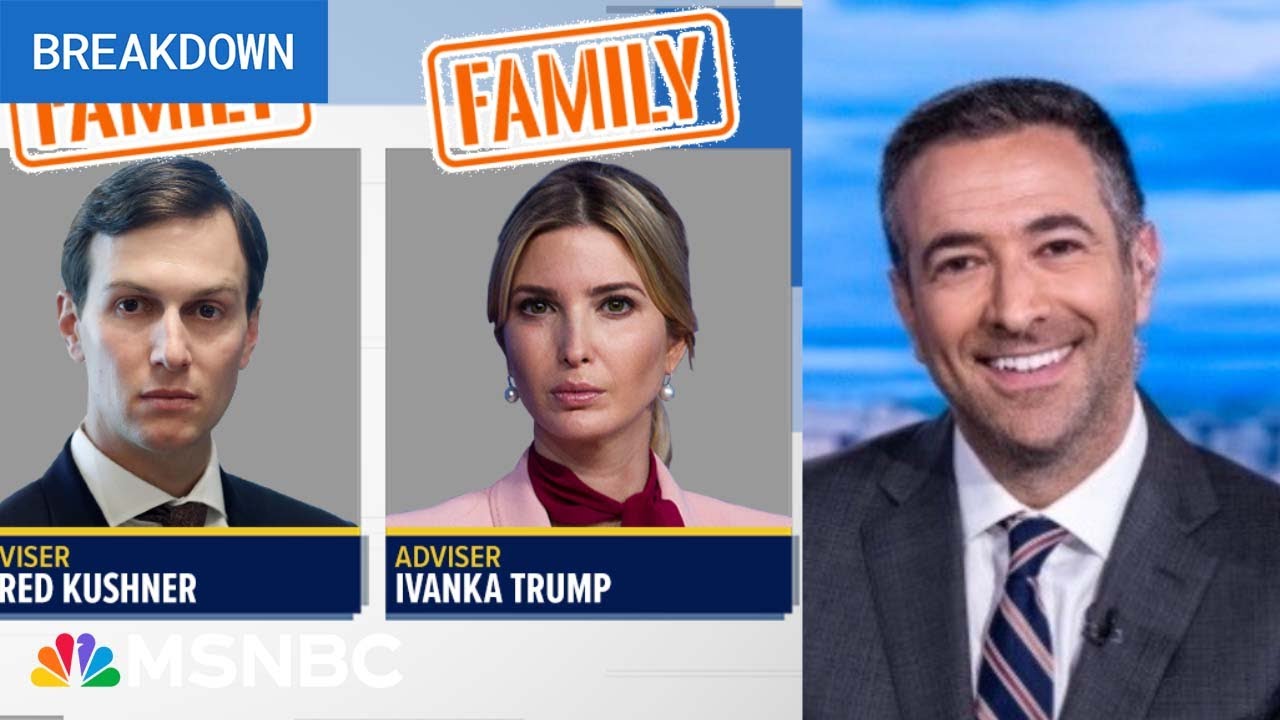 See Trump stumble with 'nepo baby' hires as facts shred his diversity attacks: Melber breakdown