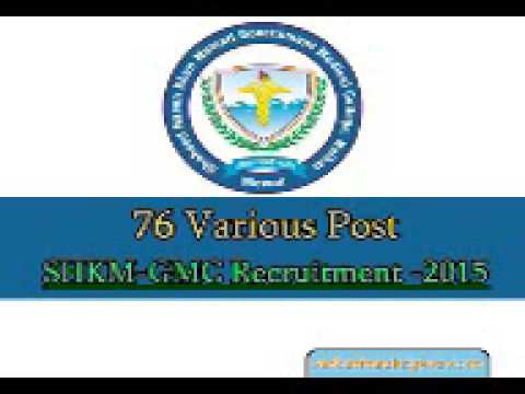 GMC Nalhar recruitment 2015 SHKM government medical college vacancies 185 vacancies gmcmewat ac in