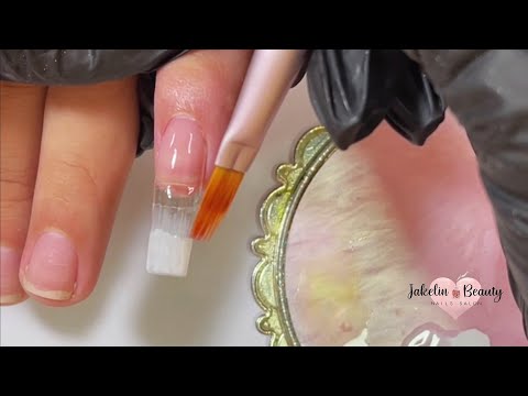 💖APLICACIÓN DE SOFT GEL EN LA UÑA NATURAL PASO A PASO💅✨ #uñasdesoftgel #softgel #aplicacionsoftgel