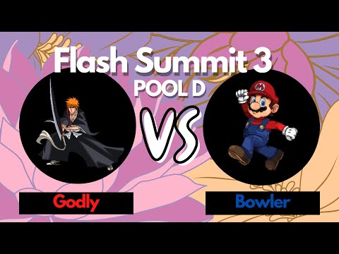 Flash Summit 3: Pool D - Bowler (Mario) vs Godly (Ichigo)