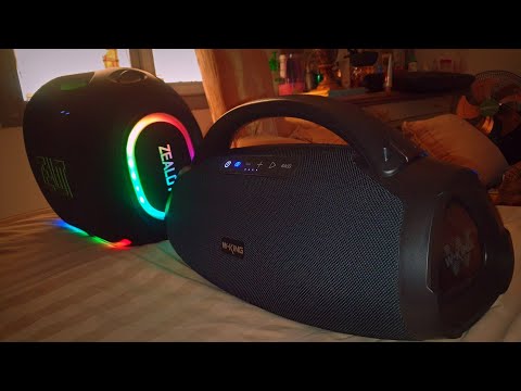 Zealot ZE21 vs Wking X20 Bass Test Bluetooth Speakers