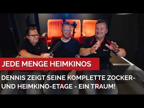 Alles auf einer Etage - das Männerparadies von unserem Kunden Dennis #heimkinobau #grobitv