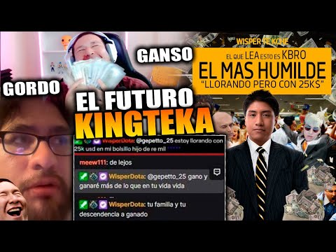 BENJAZ REACCIONA Y OPINA DE LA TECLEADA DE WISPER!! Asi empieza Wisper luego terminas como kingteka