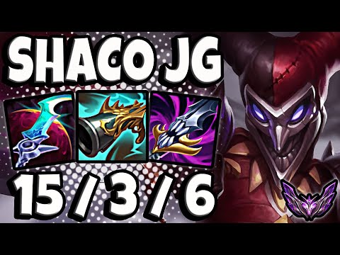 Shaco Jungle vs Lee Sin [ OTP ] Lol Korea Master Patch 13.12 ✅