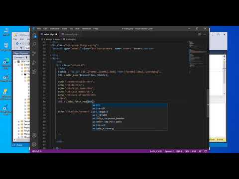 Php Sql Server Tutorial Create Table With Php In Microsoft Sql Server 2019