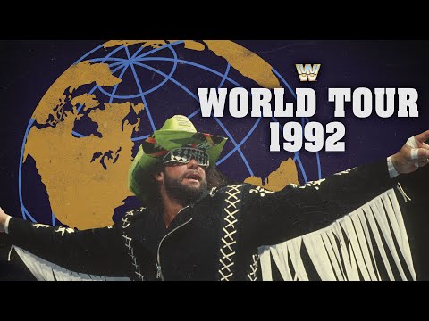 FULL HOME VIDEO: WWE World Tour 1992 | Savage vs. Michaels; Battle Royal and MORE